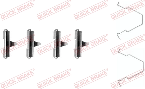 Accessory Kit, disc brake pad